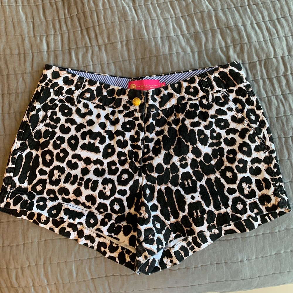 Cheetah Print Boutique Shorts